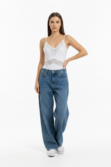 Z’RA Dantelli Askılı Bodysuit
