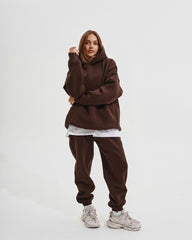 Scarlett Eşofman Takımı - Kahverengi