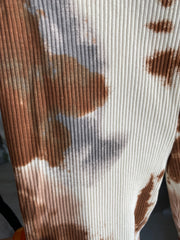 Z’RA Batik Desenli İspanyol Paça Pantolon