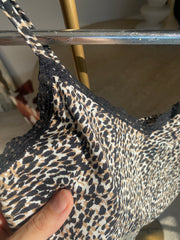 Z’RA %100 Pamuk Animal Print Dantelli Pijama Takımı