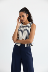Z’RA Çizgili Triko Bluz