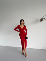 Elena Elbise Red