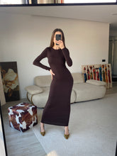 Maria Kahverengi Elbise