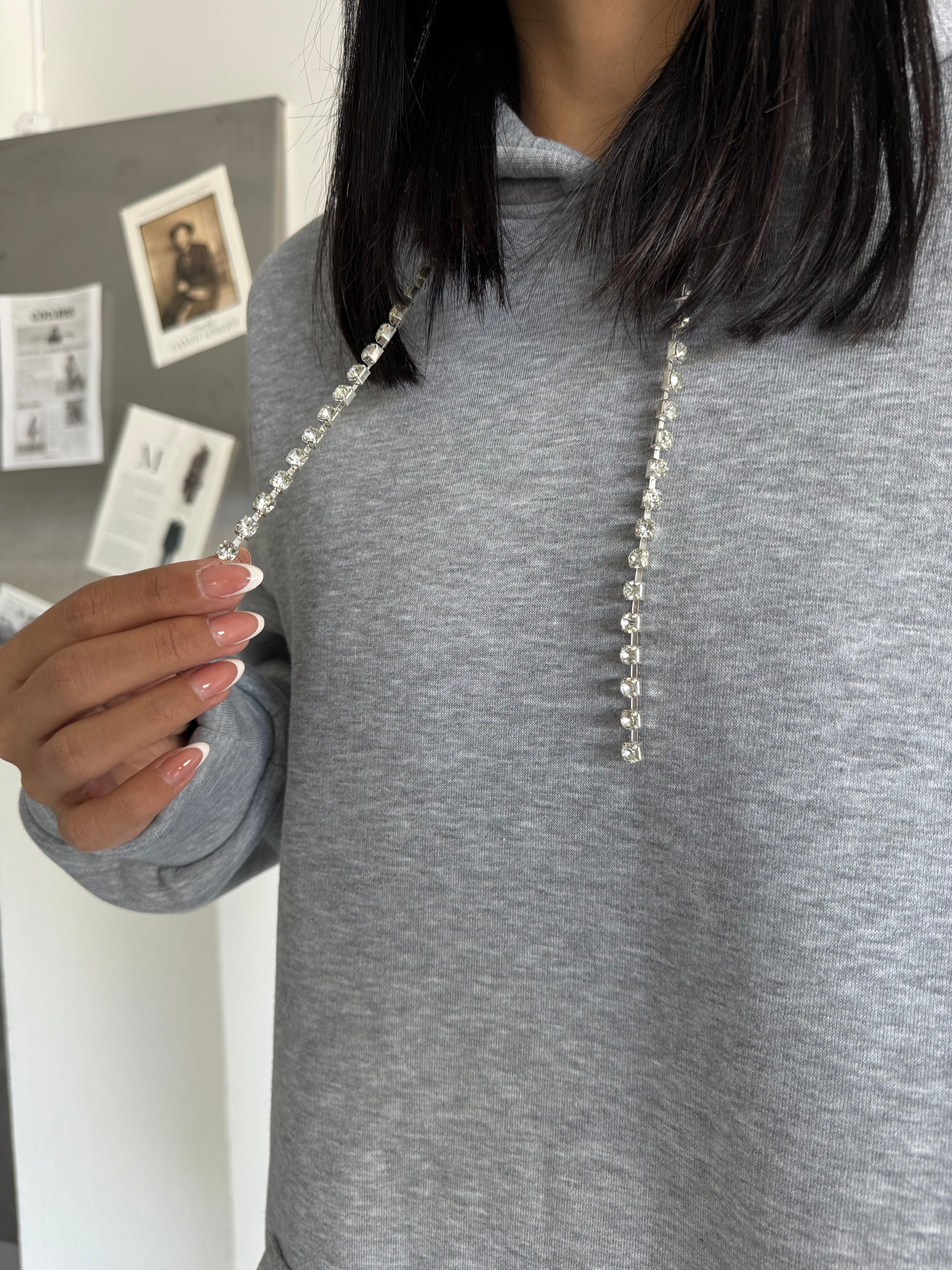 SWEAT ELBİSE - GRİ