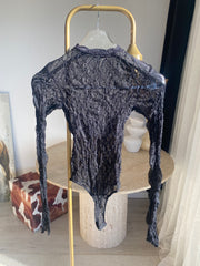 Z’RA Likralı Dantel Bodysuit