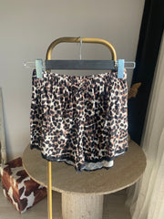 Z’RA %100 Pamuk Animal Print Dantelli Pijama Takımı