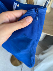 Z’RA Straplez Denim Mini Elbise