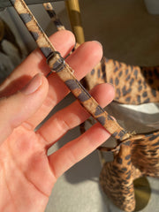 Z’RA Degaje Yaka Leopar Desenli Bluz