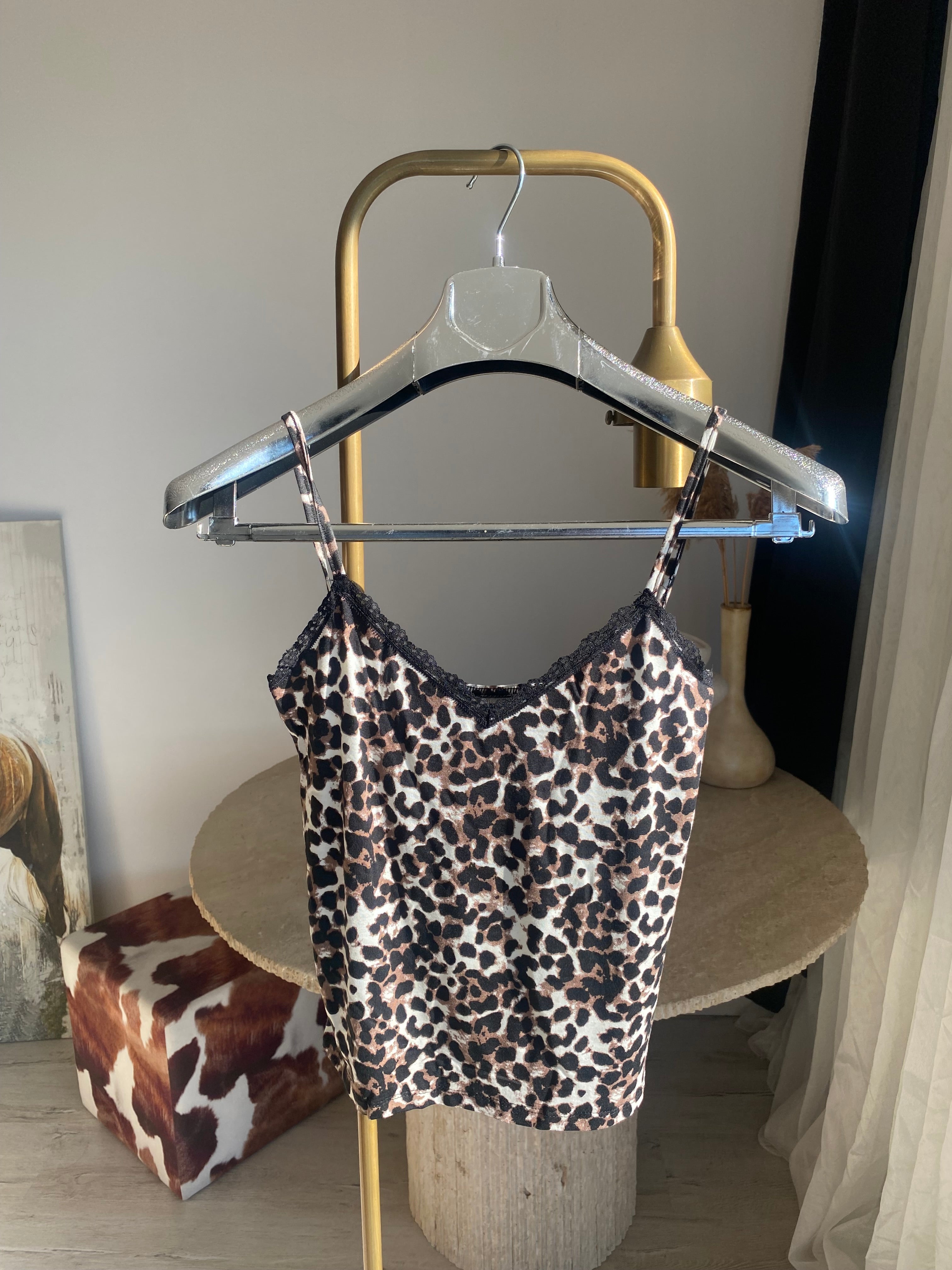 Z’RA %100 Pamuk Animal Print Dantelli Pijama Takımı