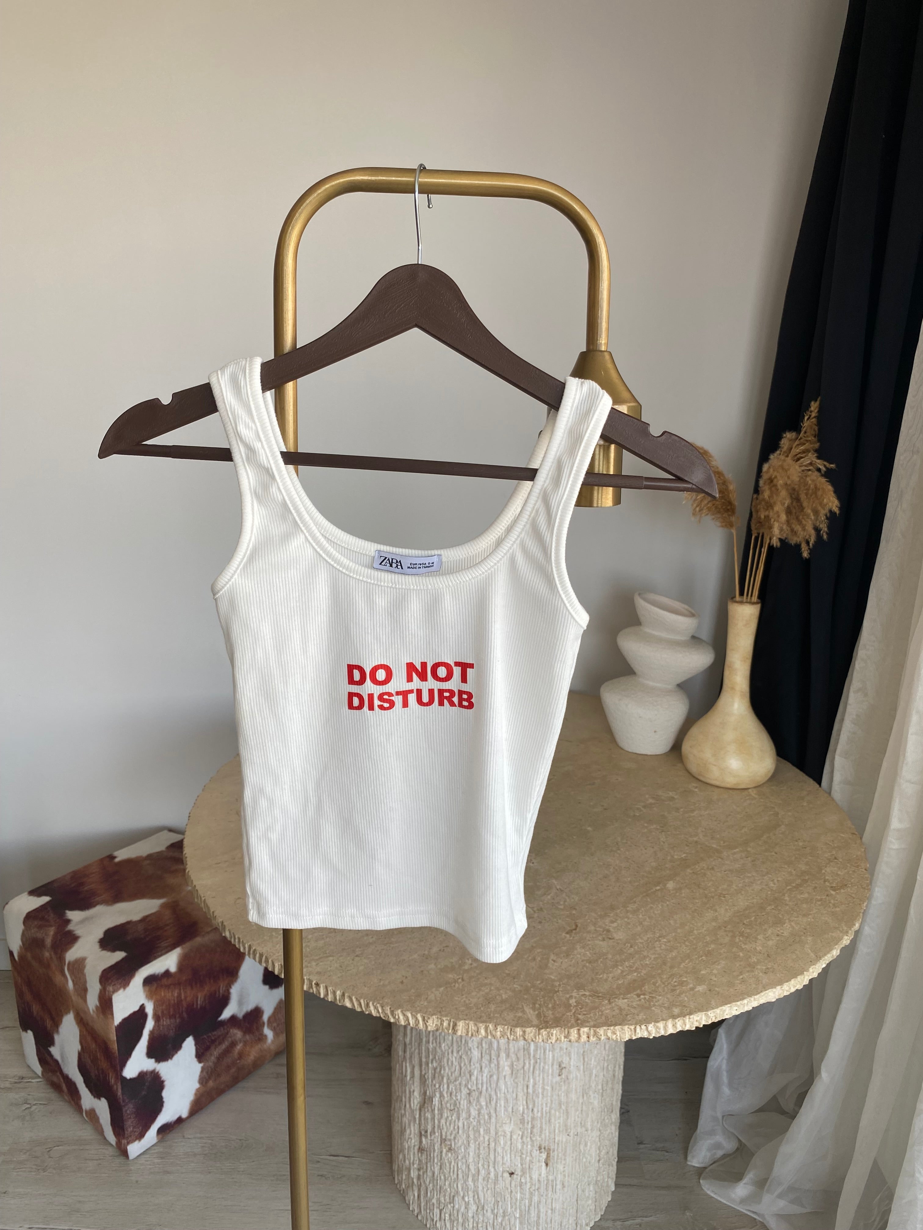 Z’RA Slogan Baskılı Atlet