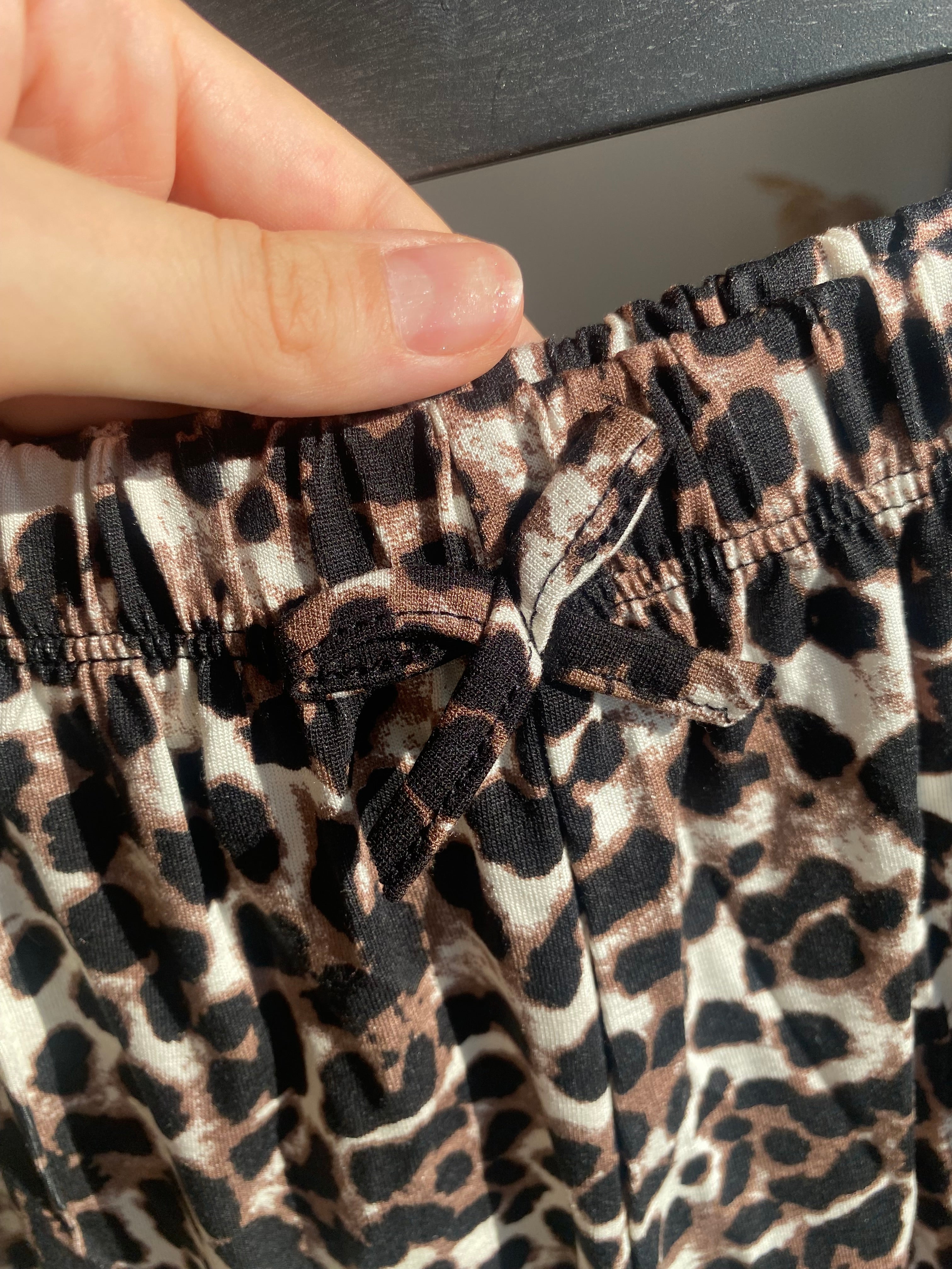 Z’RA %100 Pamuk Animal Print Dantelli Pijama Takımı