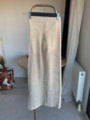 Z’RA Gold Simli Triko Pantolon