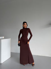 Diana Elbise - Kahverengi