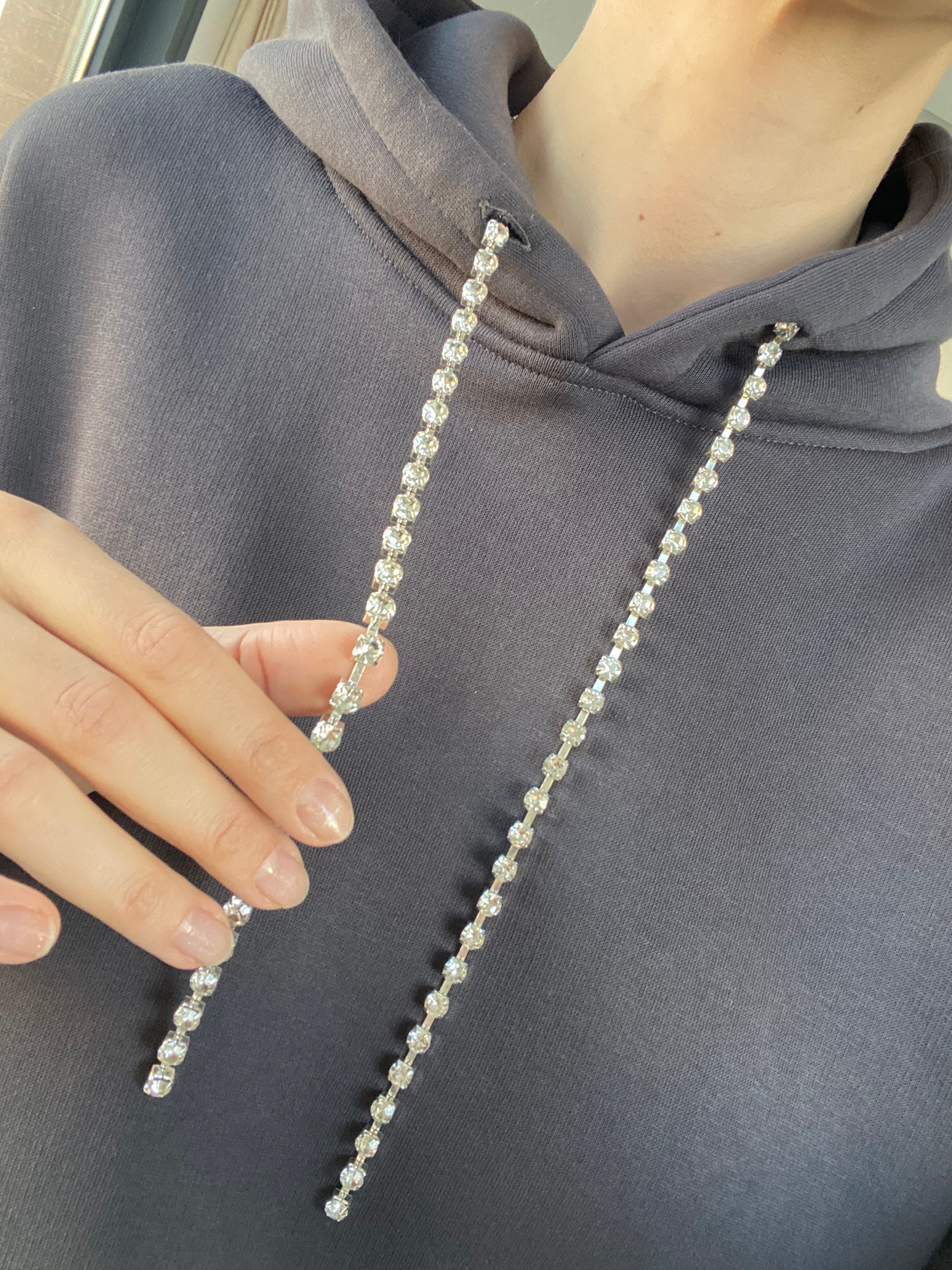 Sweat Mücevher İpli - Antrasit