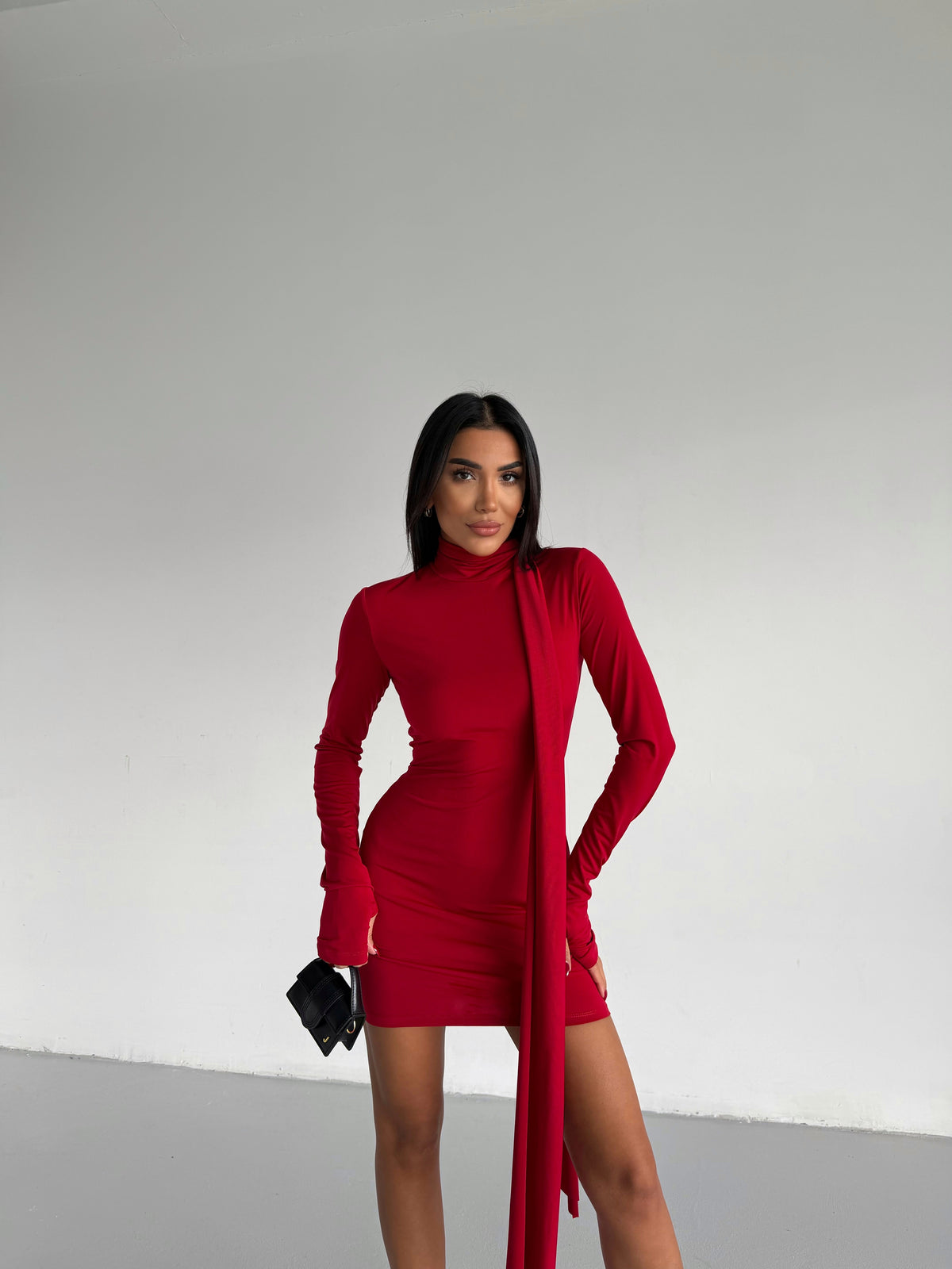 Isabella Elbise - Kırmızı