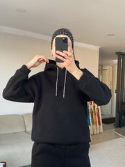 Sweat Mücevher İpli - Siyah